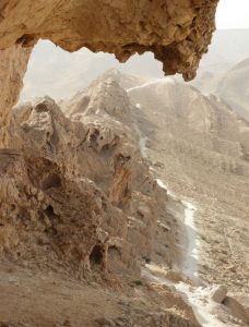Formaciones rocosas, Mitzpe Ramon, desierto del Neguev, Israel