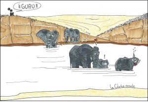 Elefantes, río Mara